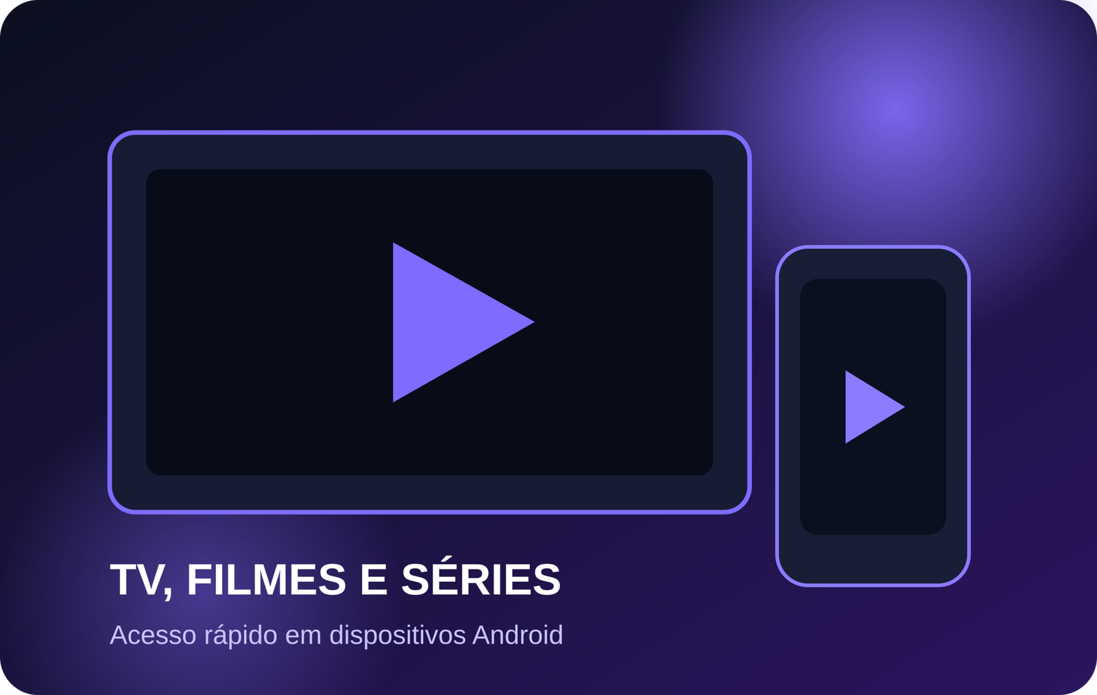 Entretenimento em diferentes dispositivos